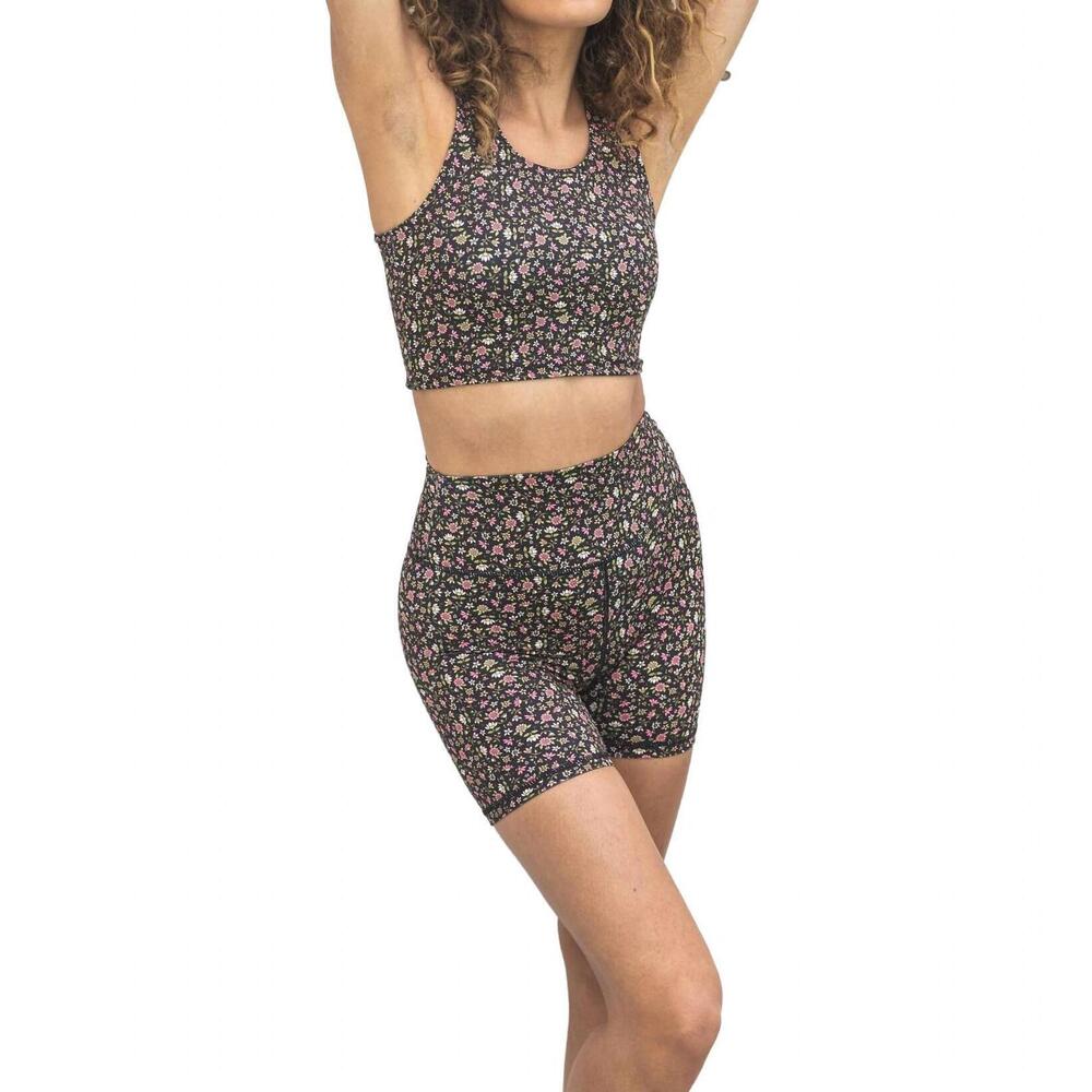 NEW KAVALA COLLECTIVE midnight boho tawaiis crop in black